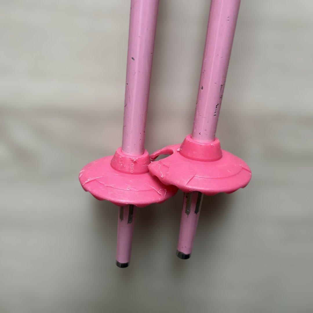 【KAZAMA】PAX Rocker 106 子供用スキー3点セット ピンク