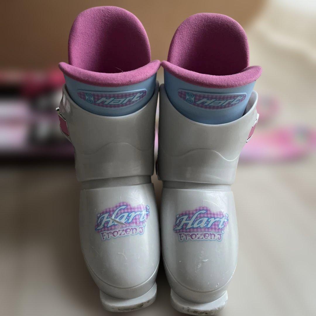 【KAZAMA】PAX Rocker 106 子供用スキー3点セット ピンク