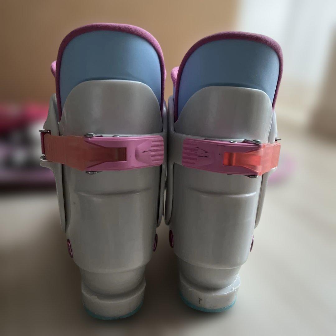 【KAZAMA】PAX Rocker 106 子供用スキー3点セット ピンク