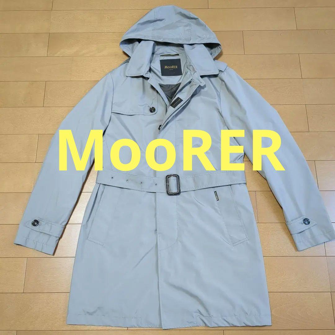 新品★ムーレーMOORER★トレンチコート★48
