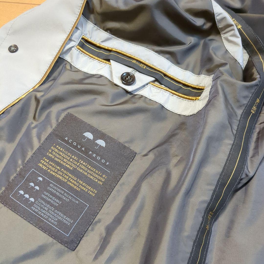 新品★ムーレーMOORER★トレンチコート★48