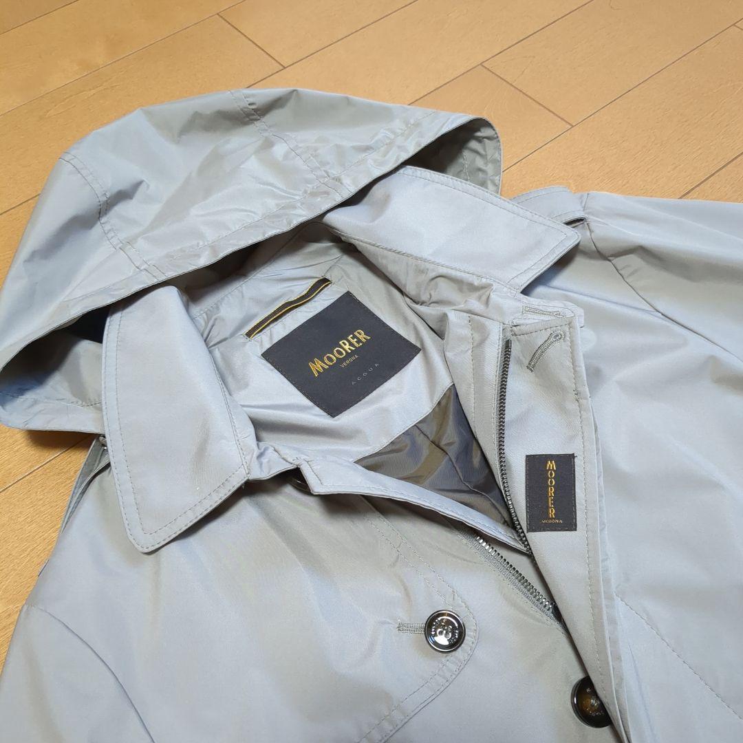新品★ムーレーMOORER★トレンチコート★48