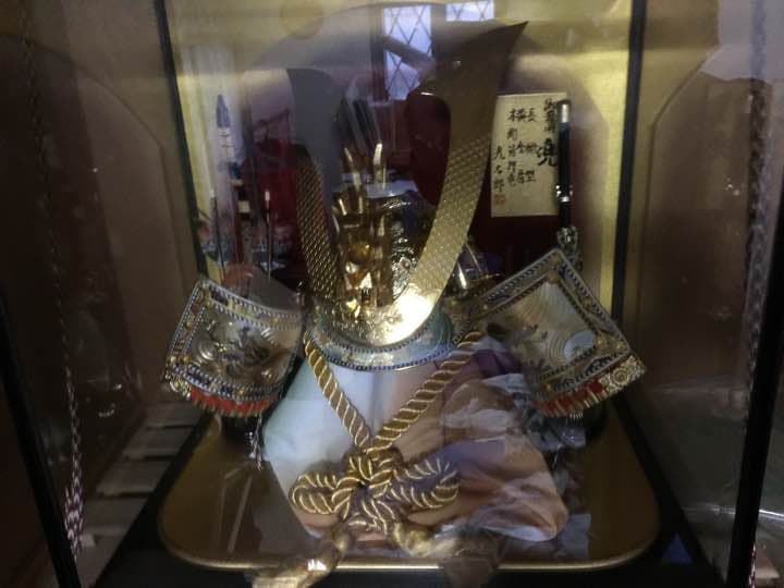 5月人形 ケース付き 兜