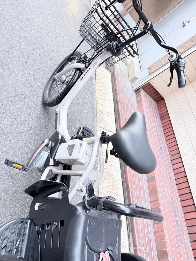 大阪府　子供乗せ　パナソニック 電動アシスト自転車 チャイルドシート付き