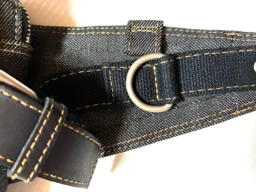 希少Lサイズ　廃版品　PORTER ポーター デニム　ウエストバッグ