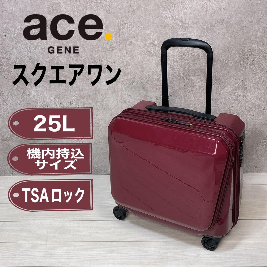 ace GENE エースジーン スーツケース 25Ｌ 機内持込 TSAロック