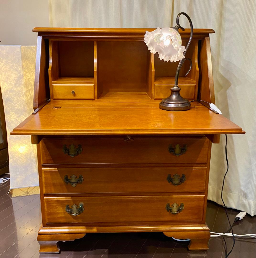 横浜ダニエル A-304 ライティングビューロー ライティングデスク 机