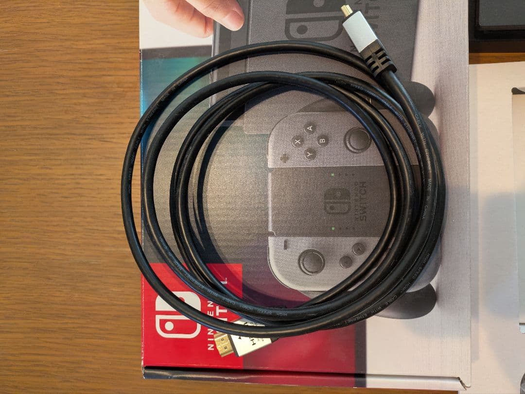 Nintendo Switch グレー 本体 microSD 128付