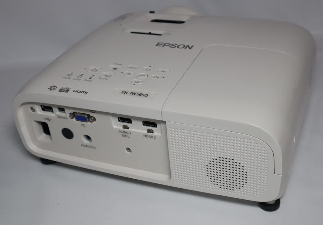 ランプ使用3時間 EPSON EH-TW5650 プロジェクター 動作保証美品