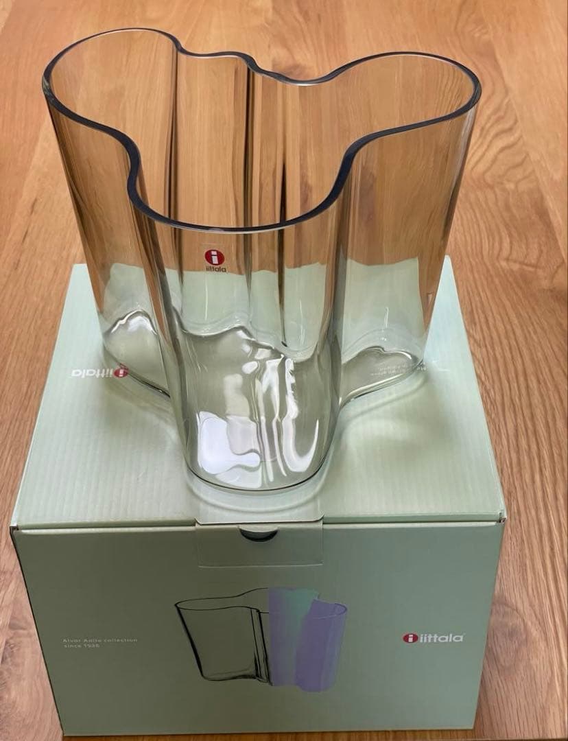 新品 イッタラ アアルトベース 160mm リネン