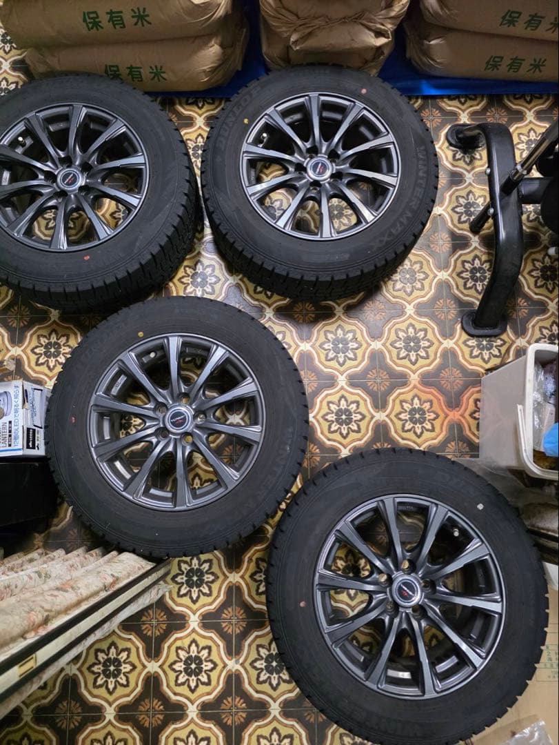 ダンロップ タイヤ 195/65R15 910 4本セット(送料込)