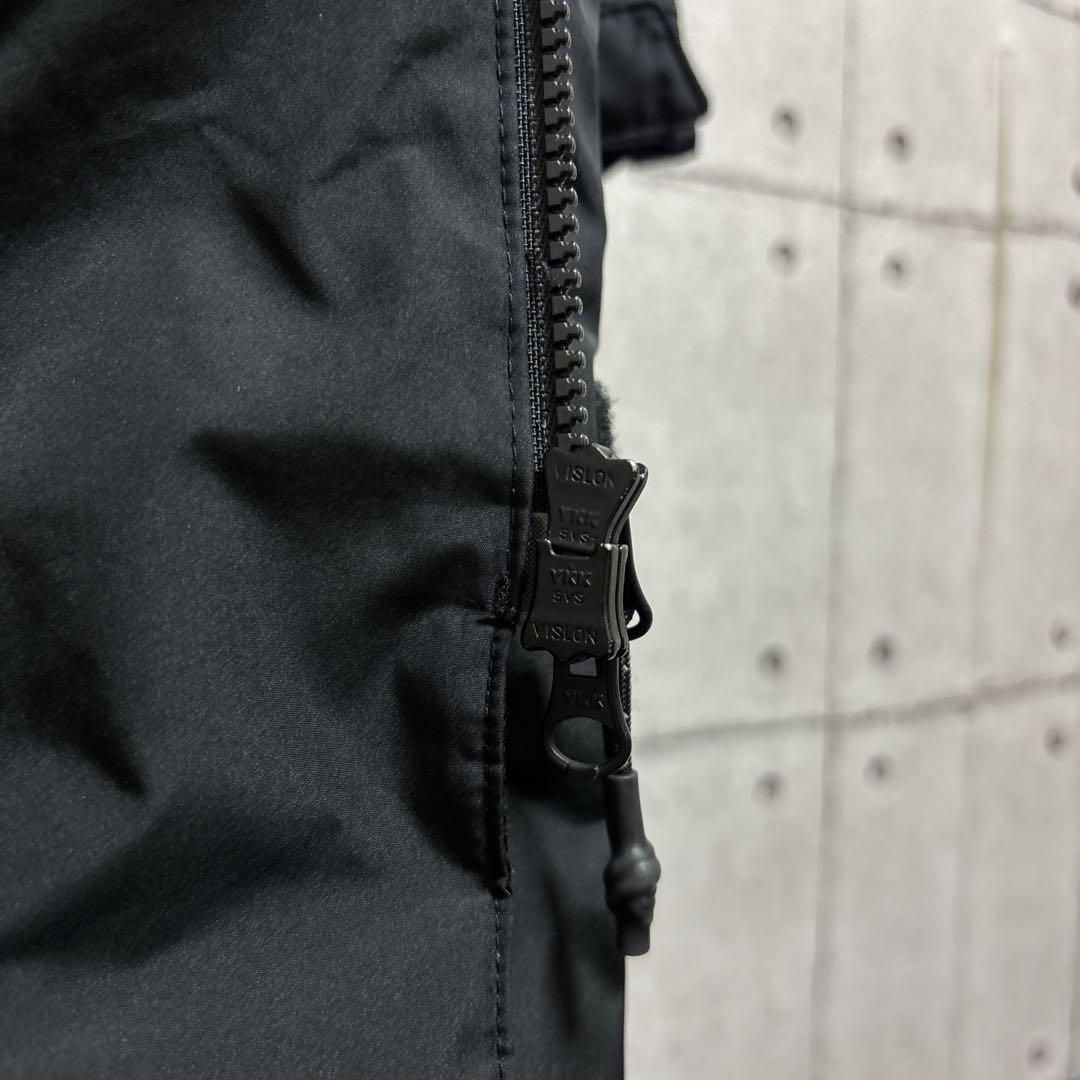 ふうちゃんノースフェイス ベンチコート ロングコート メンズL ブラック