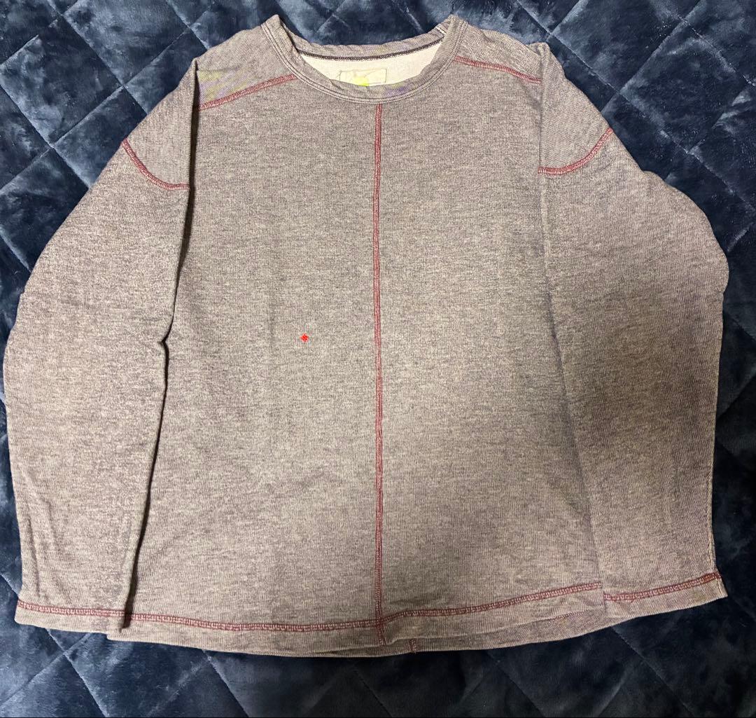 balanceweardesign 立体裁断ステッチ ロングスリーブTシャツ