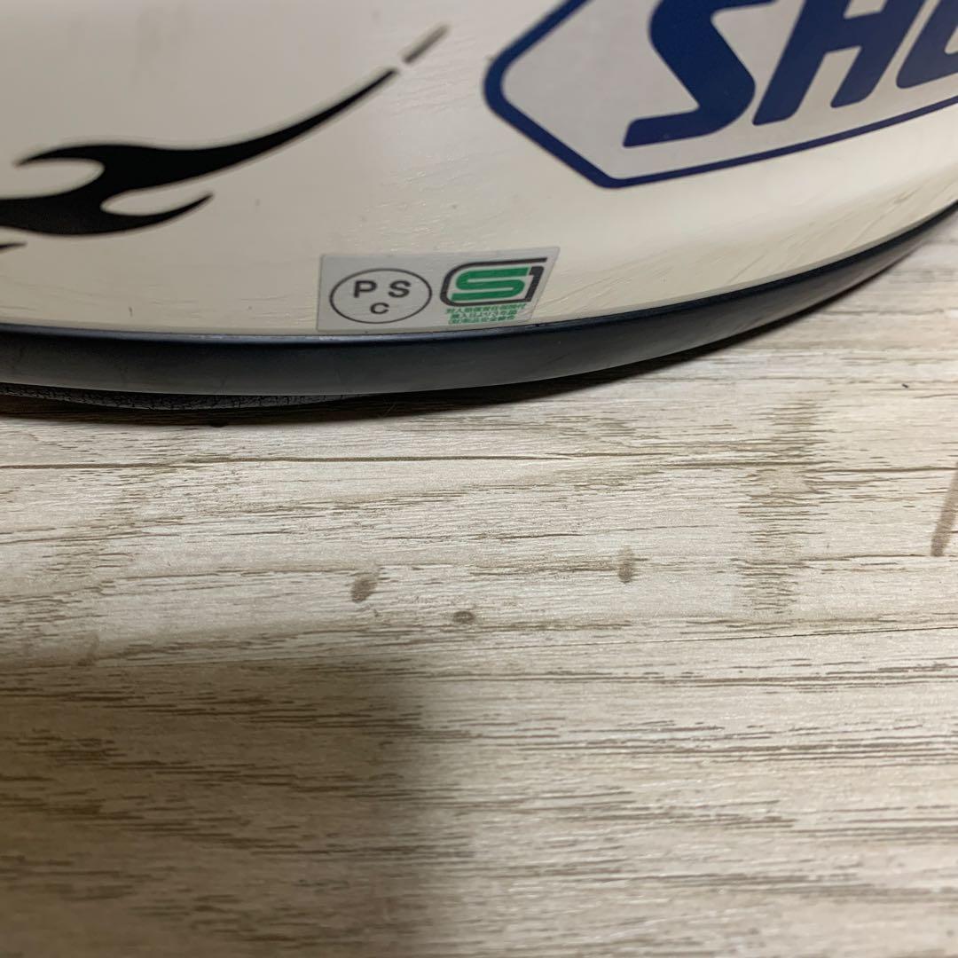 SHOEI フルフェイスヘルメット ホワイト QWEST クエスト(XL)