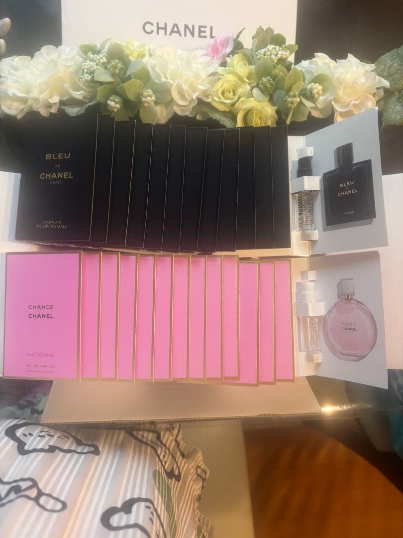 CHANEL BLEU & CHANCE サンプル16点セット