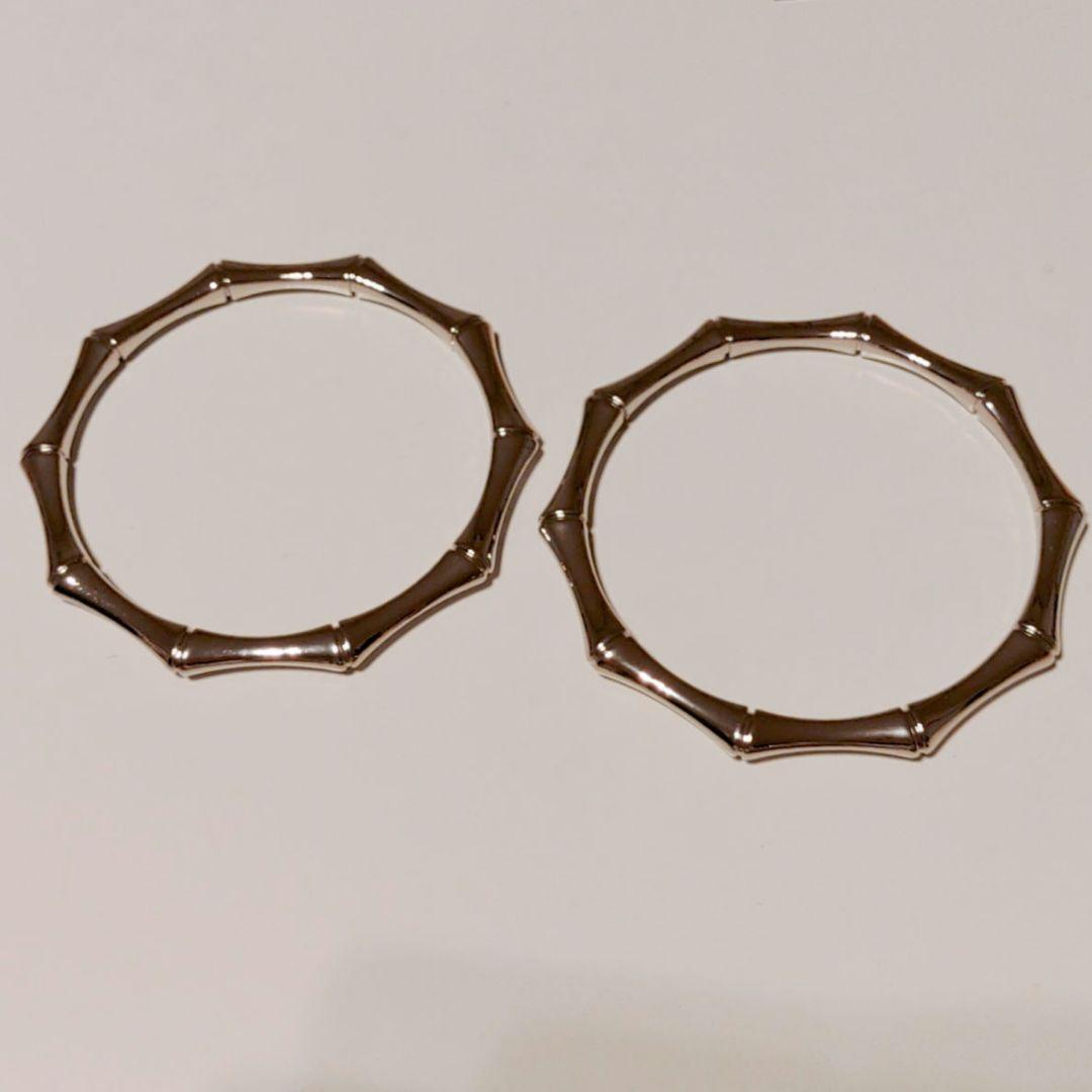 バンブーハンドバッグハンドル メタル ラウンド ハンドメイド