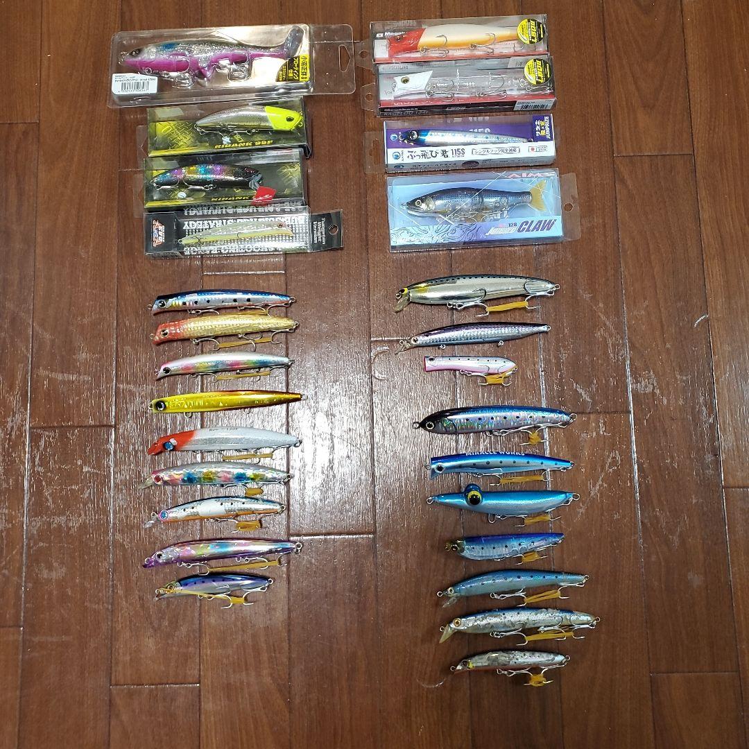 バラ売り不可　価格交渉有　シーバス　ルアー　整理品　中古　画像で判断下さい。