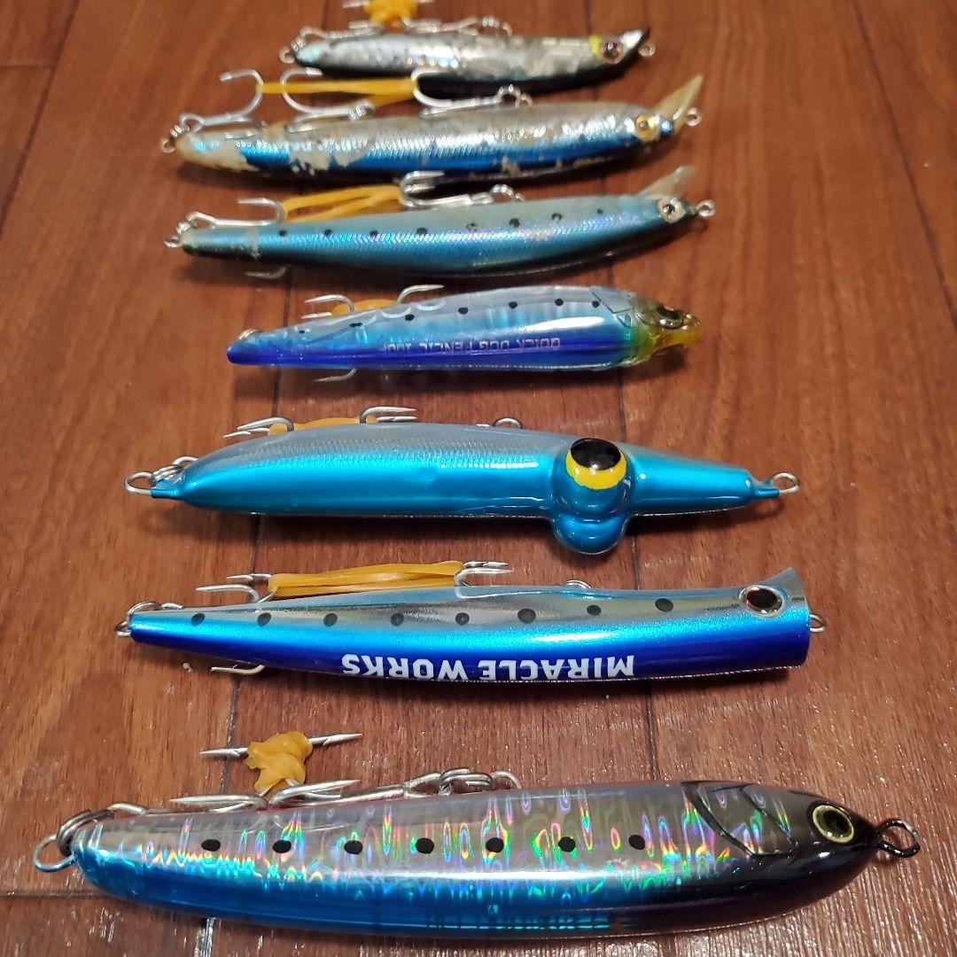 バラ売り不可　価格交渉有　シーバス　ルアー　整理品　中古　画像で判断下さい。