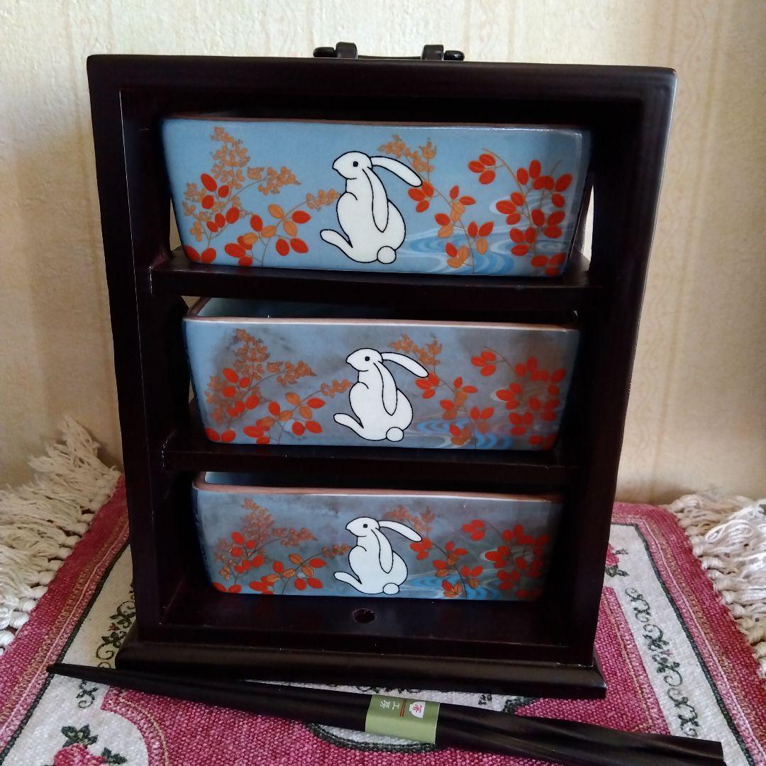 鎌倉彫徳島工芸品　遊山箱