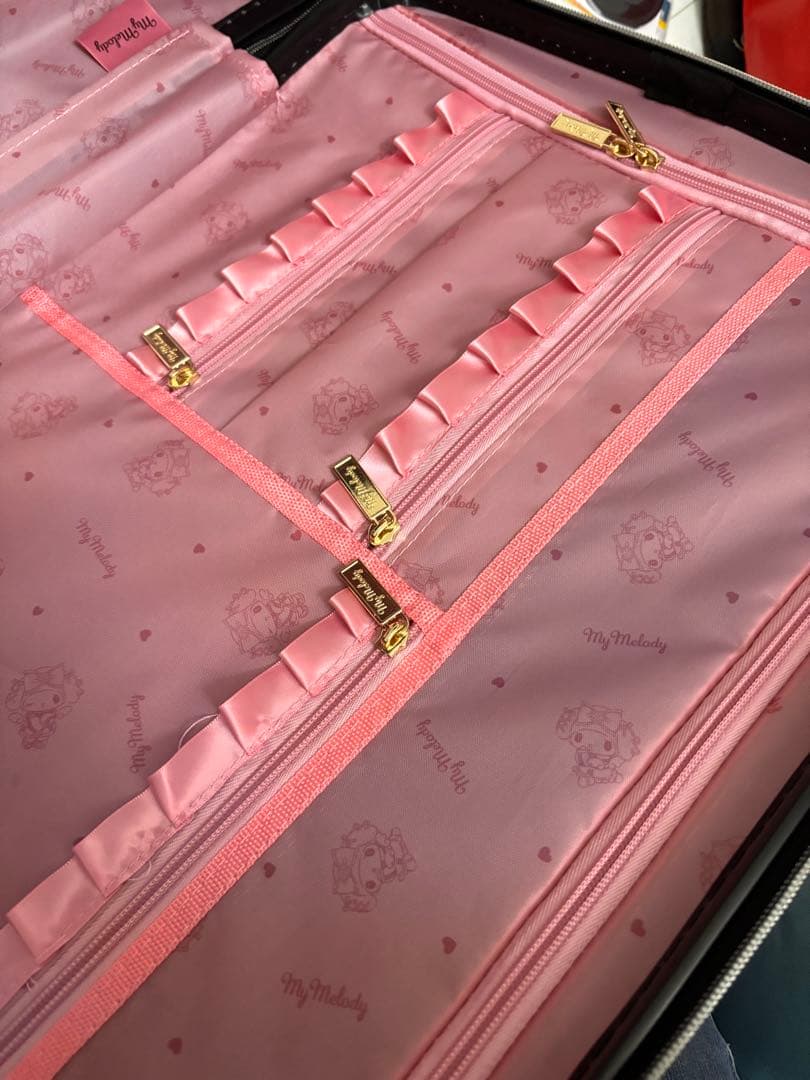 おめかし天使サンリオドン・キホーテ限定マイメロディ ピンクキャリーケース未使用
