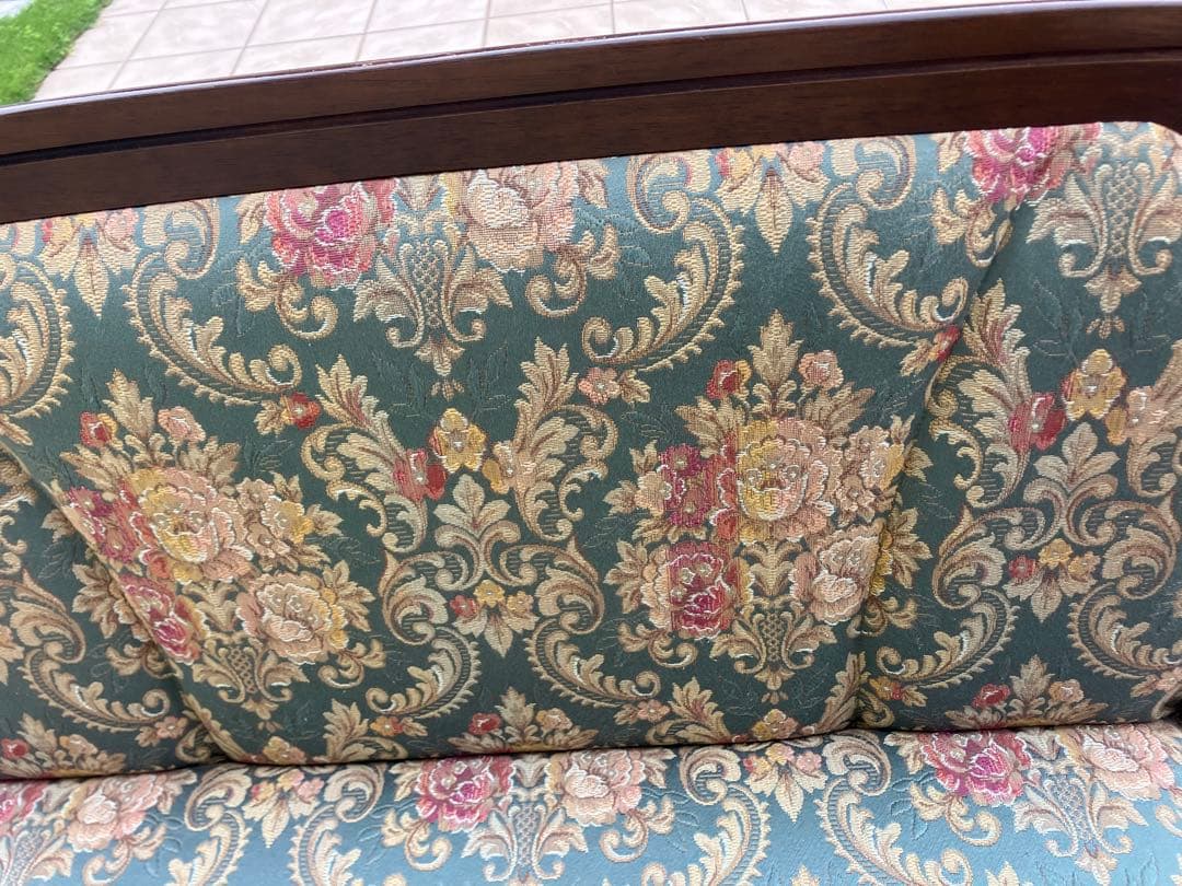 希少ビンテージ　カリモク　クラシックスタイル 2人掛けソファ