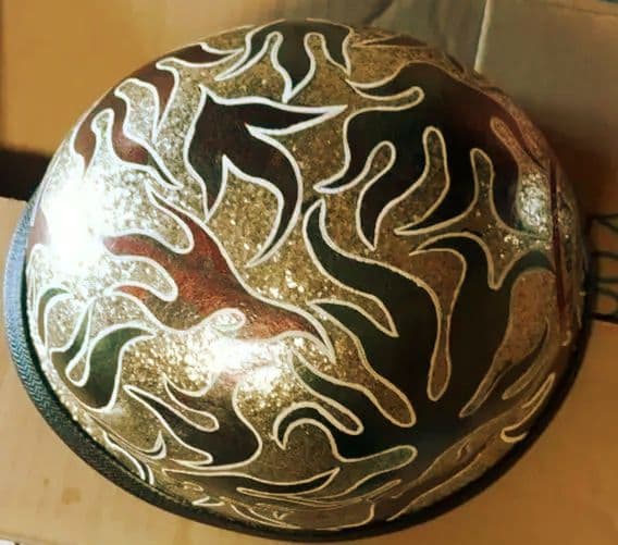 ナチヘル ラメ フレイムス ショーティー カスタム チャレンジャー