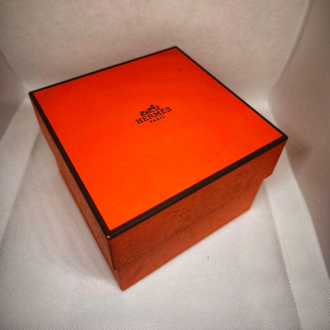 HERMES クリッパー　クロノグラフ 腕時計 ネイビー　電池新品　完動品