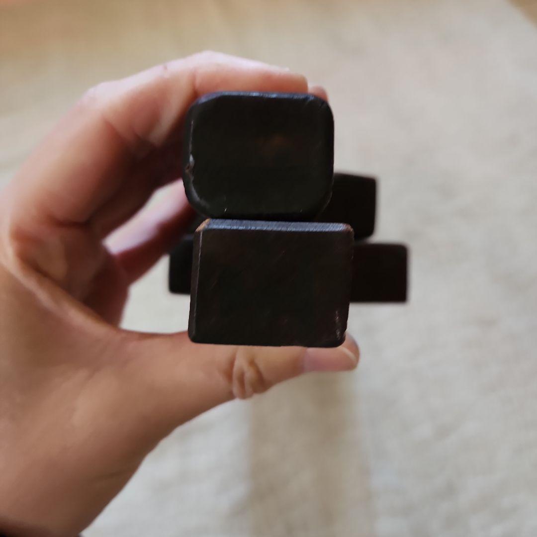 ユ*リ様 菓子木型2点セット-8　古い 木型 菓子型 和菓子 木製 古道具 古物