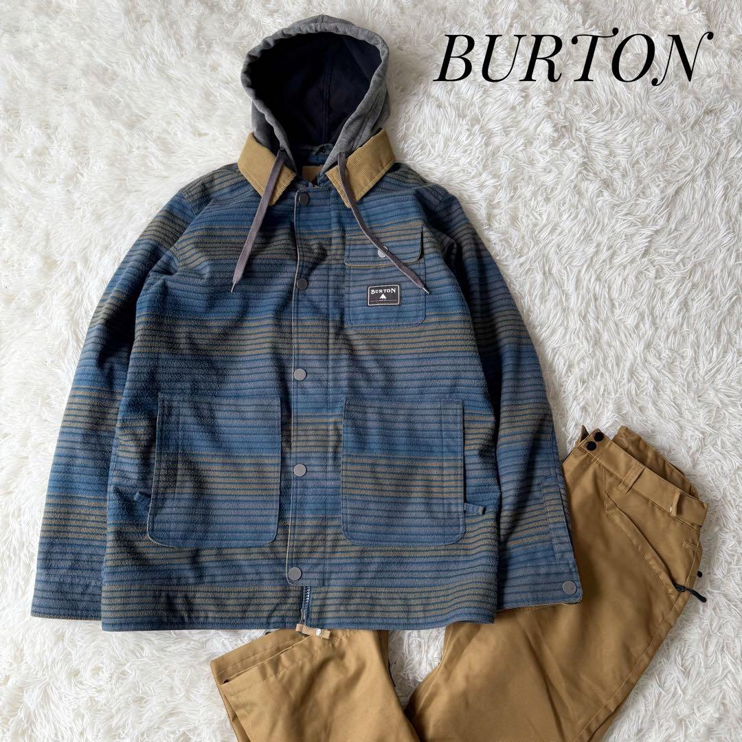 BURTON バートン スノーボードウェア 上下セット メンズ M⑦