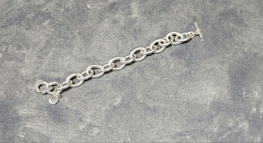 【未使用美品送料込】 S'yte シルバーチェーンブレスレット