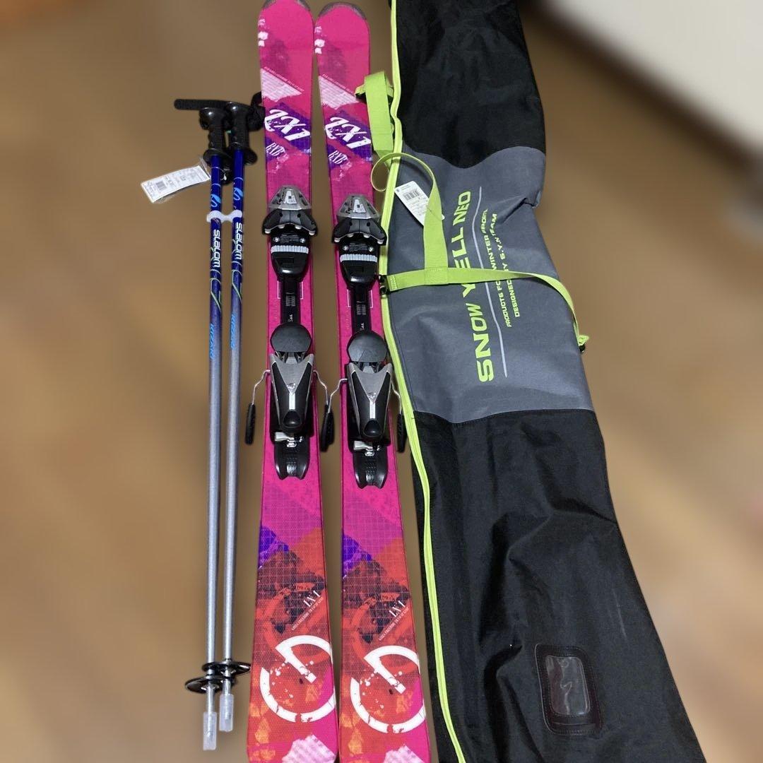 スキー板　スキーポール　スキーケース