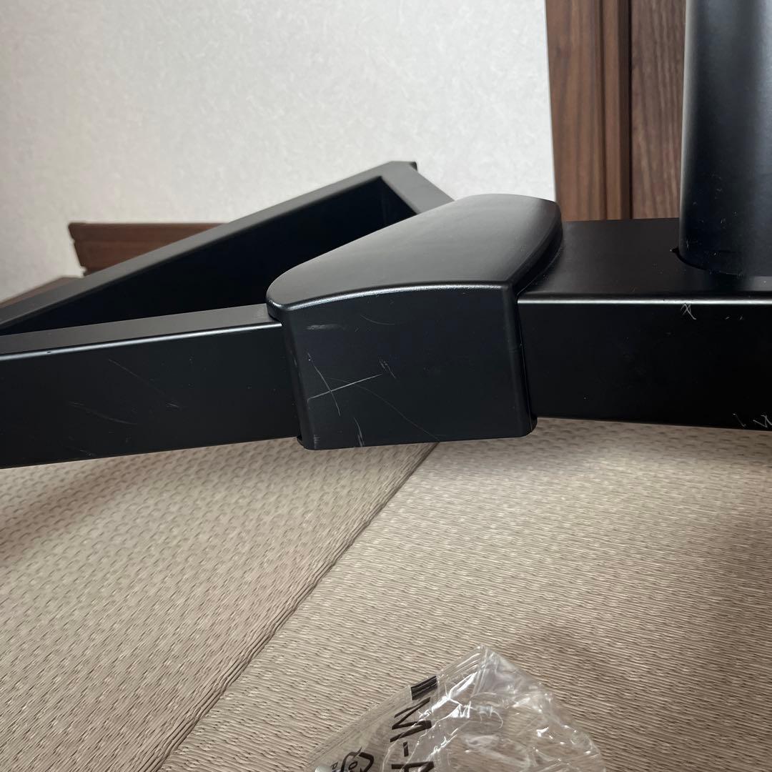 手動上下昇降テレビスタンド ブラック　100-PL012シリーズ　サンワサプライ