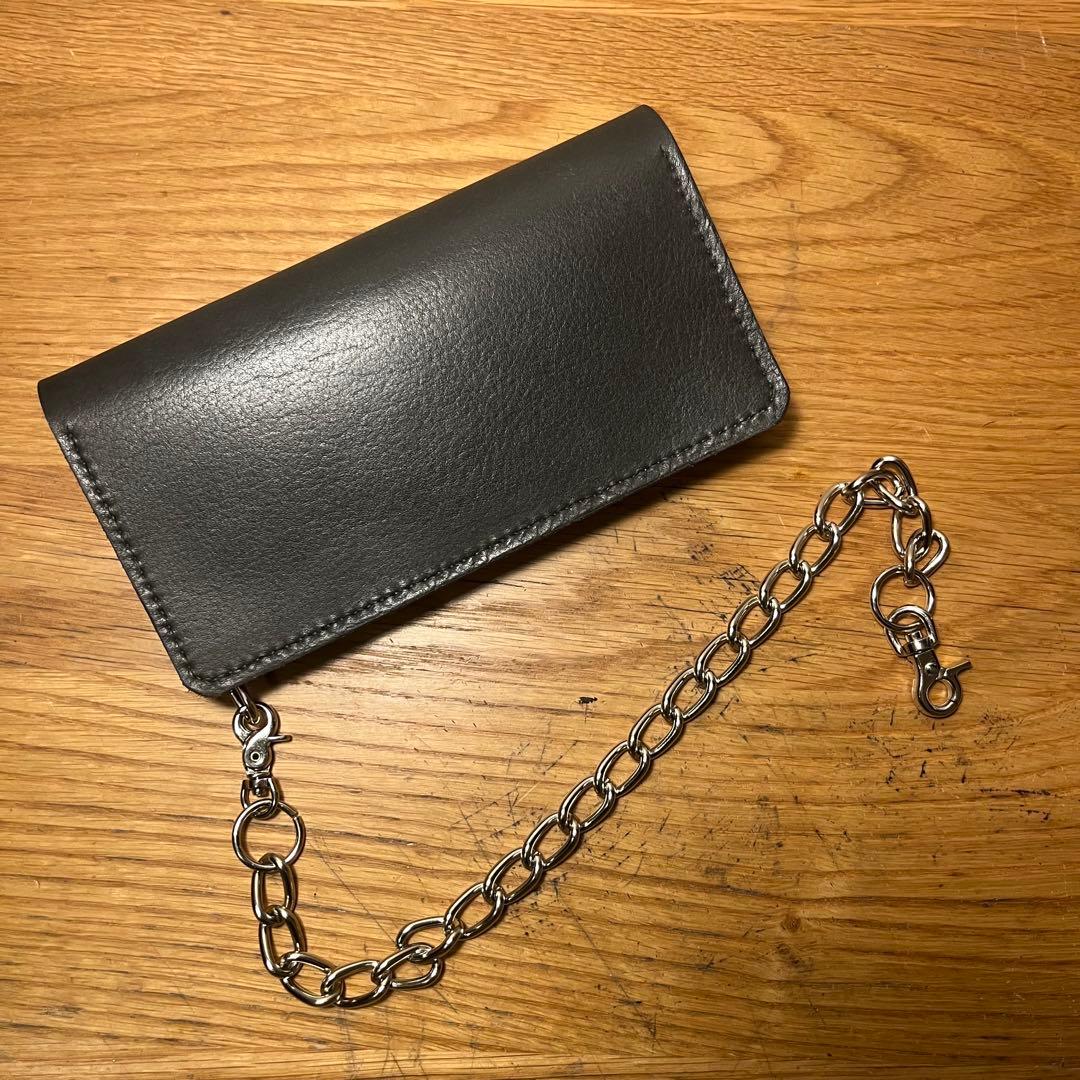 #8 ハンドメイド　トラッカーウォレット　ウォレットチェーン