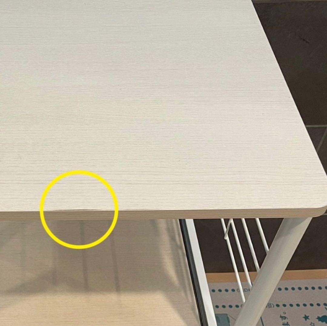 ホワイト 3段オープンシェルフ