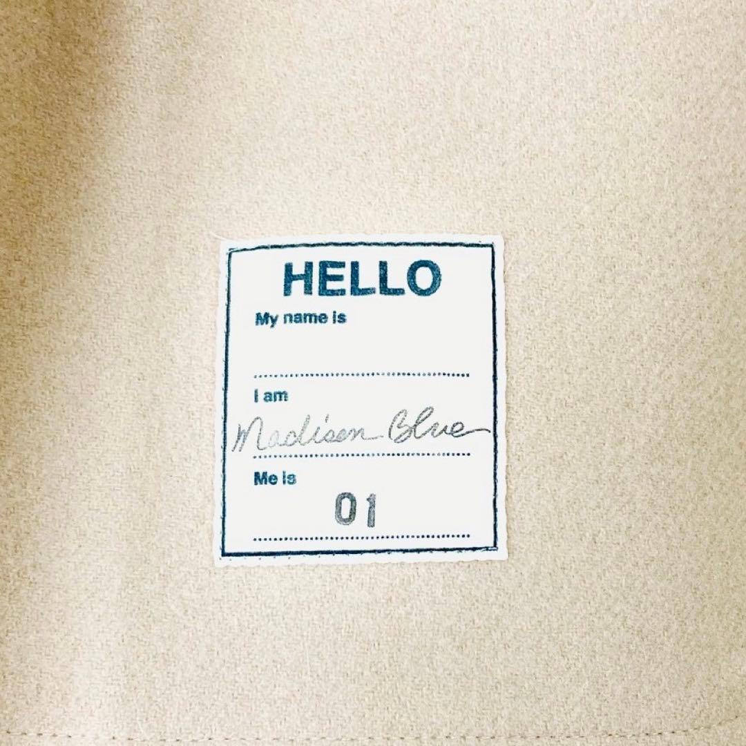 美品✨️マディソンブルー　パールボタンリバー　チェスターコート　ロング　S