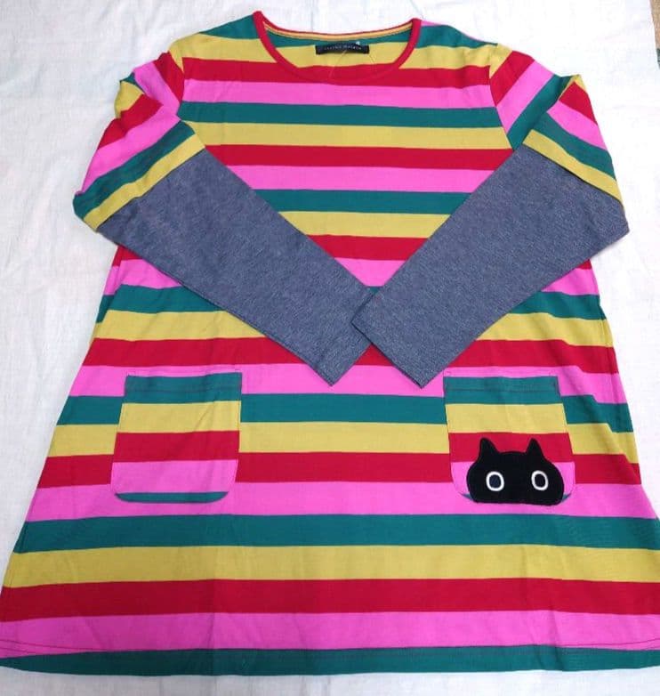 新品タグ付き マタノアツコ パジャマ ルームウェア ボーダー