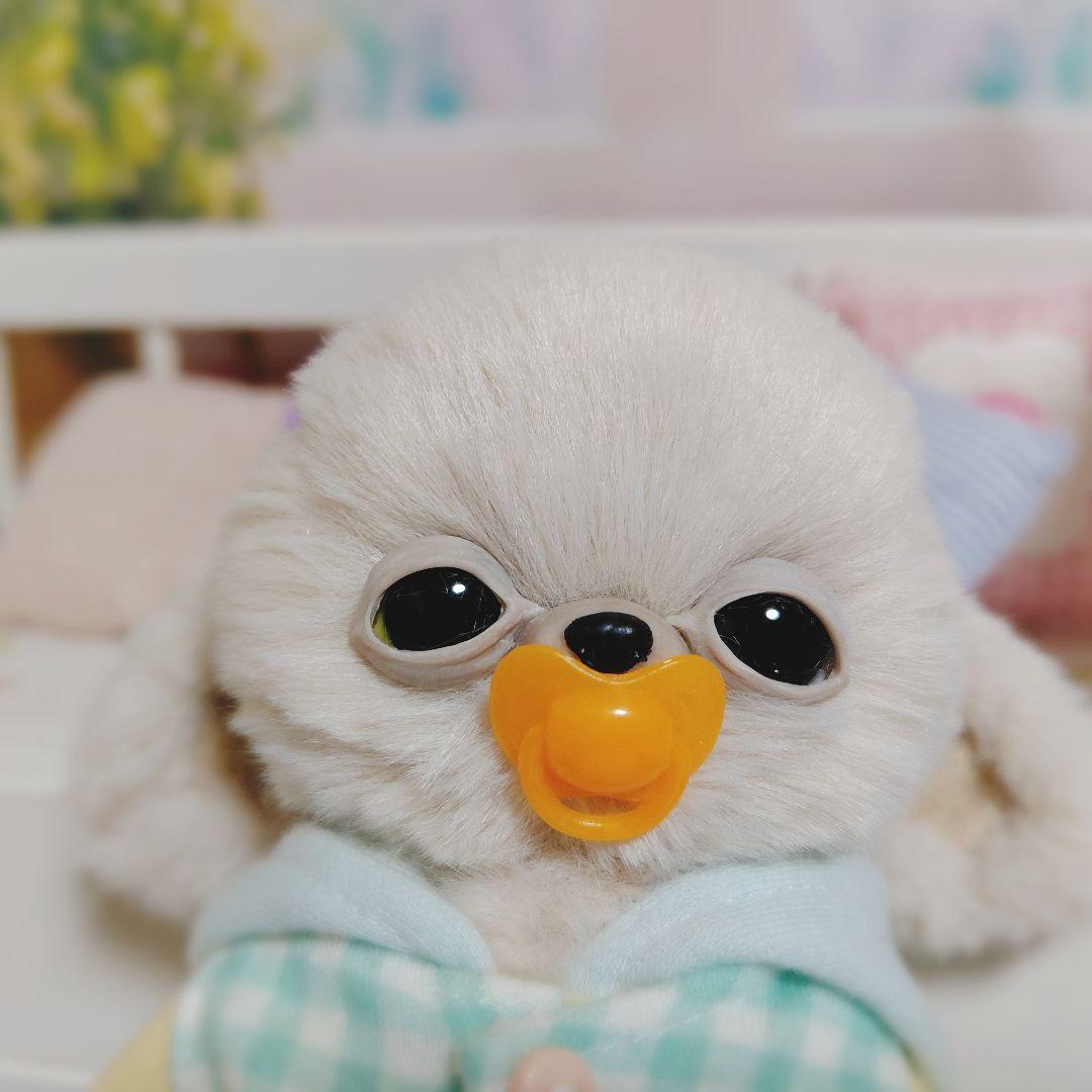 チワボボちゃん①　おしゃぶり付き　アートドール　ぬいぐるみ