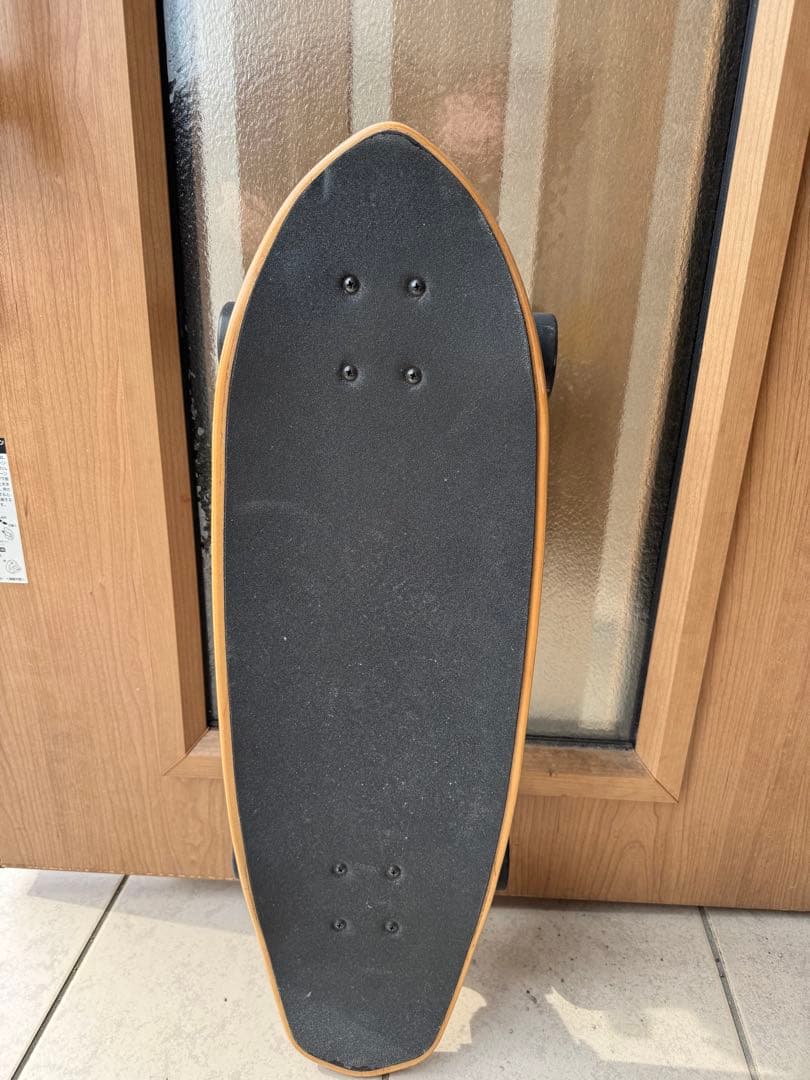 スケボーWOODY PRESS SKATEBOARD コンプリート カービング