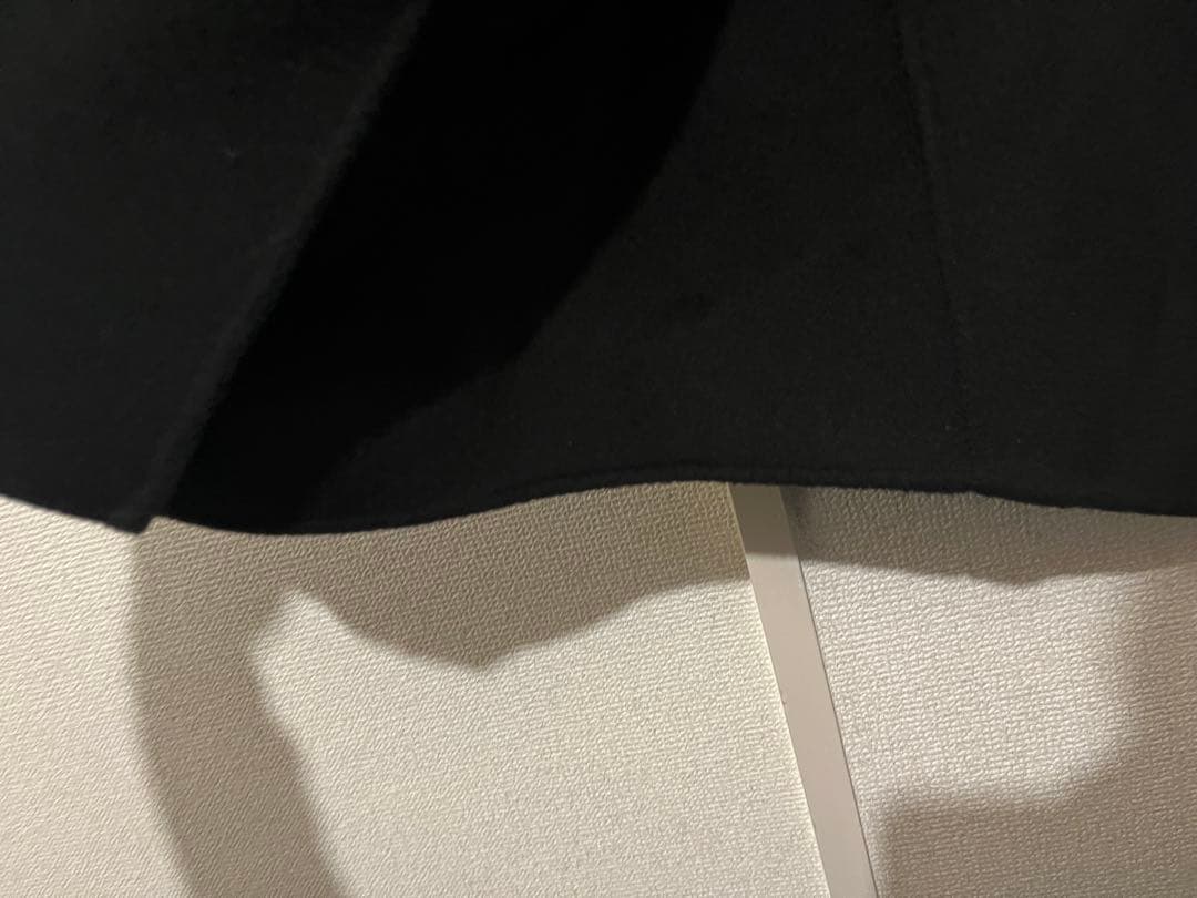 ATTACHMENT カシミア混ダブルフェイスビーバー フーデットコート