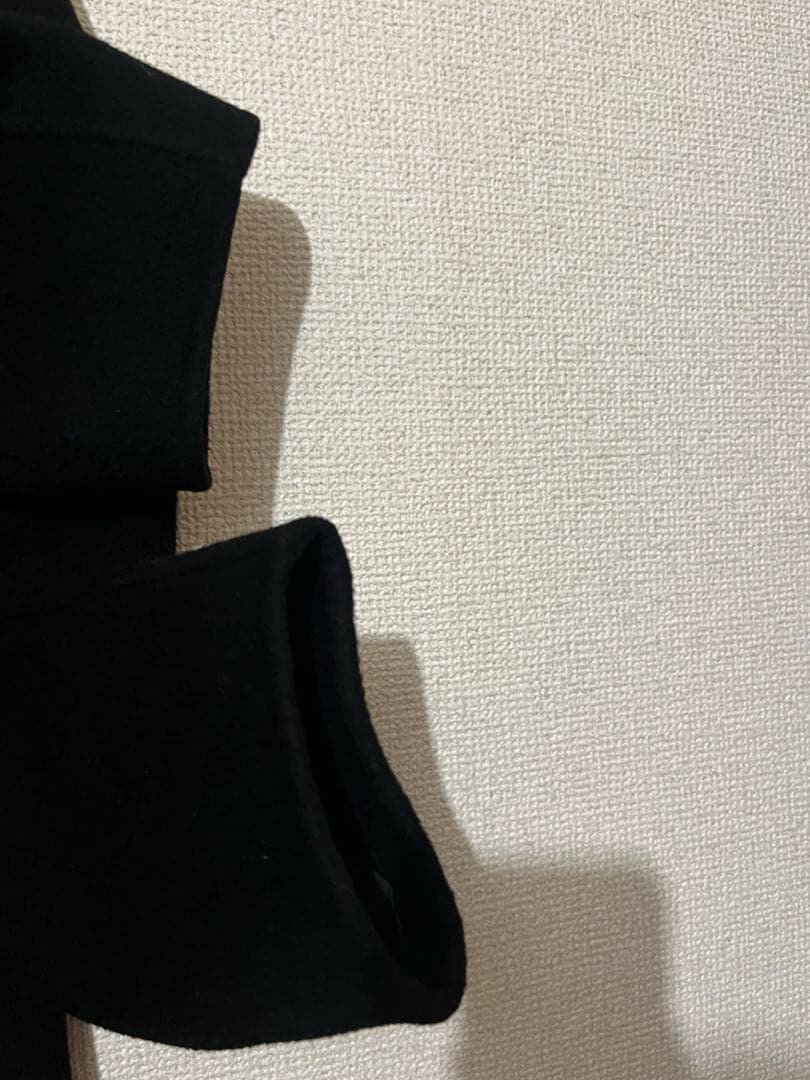 ATTACHMENT カシミア混ダブルフェイスビーバー フーデットコート