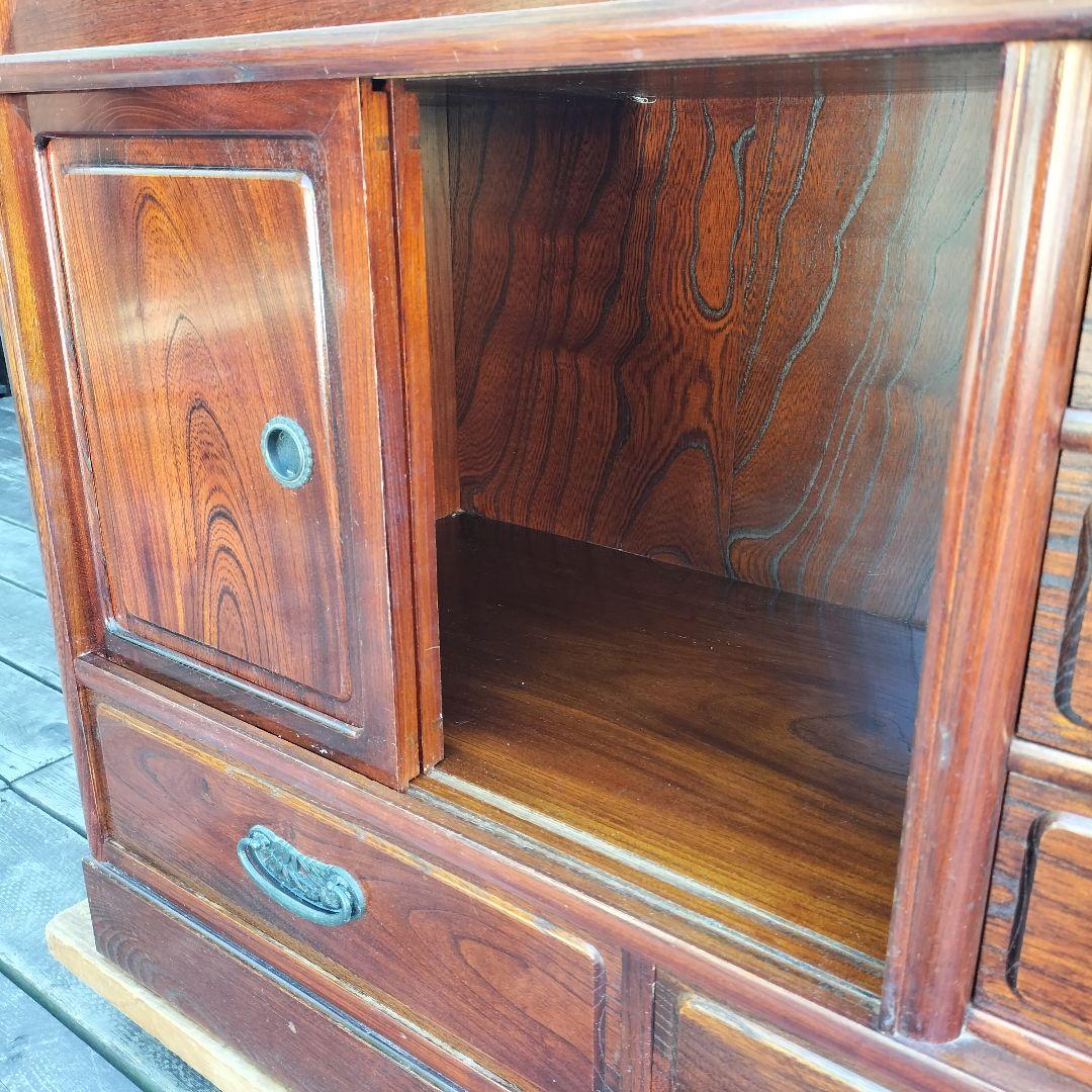 M♦ジャパンアンティーク　茶棚　茶箪笥