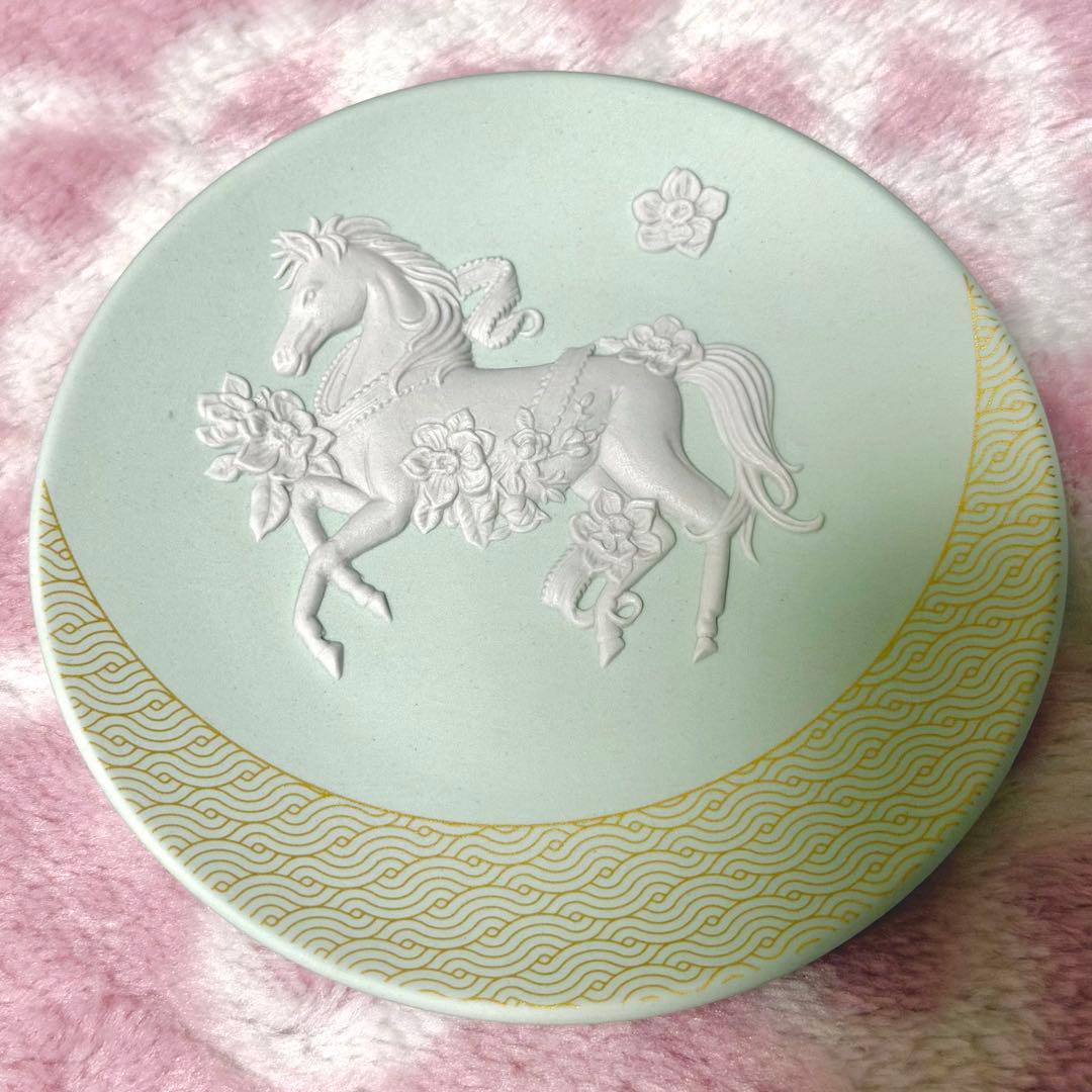 ウエッジウッド　ジャスパー干支トレイ　エトトレイ