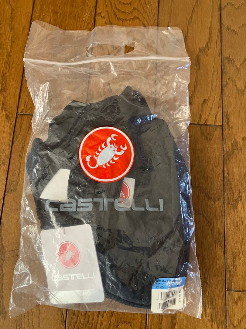 新品　CASTELLI ビブショーツ Mサイズ ブラック