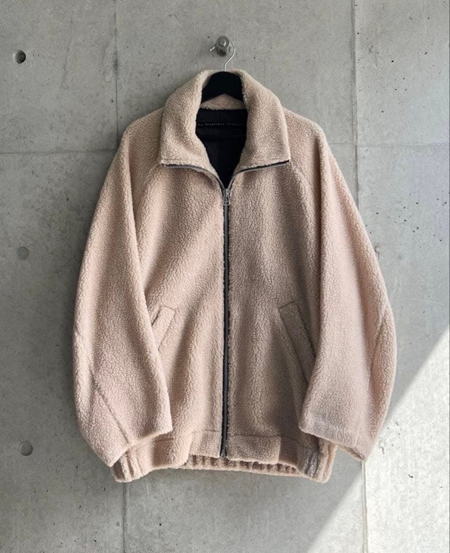 【美品】my beautiful landlet ボアブルゾン