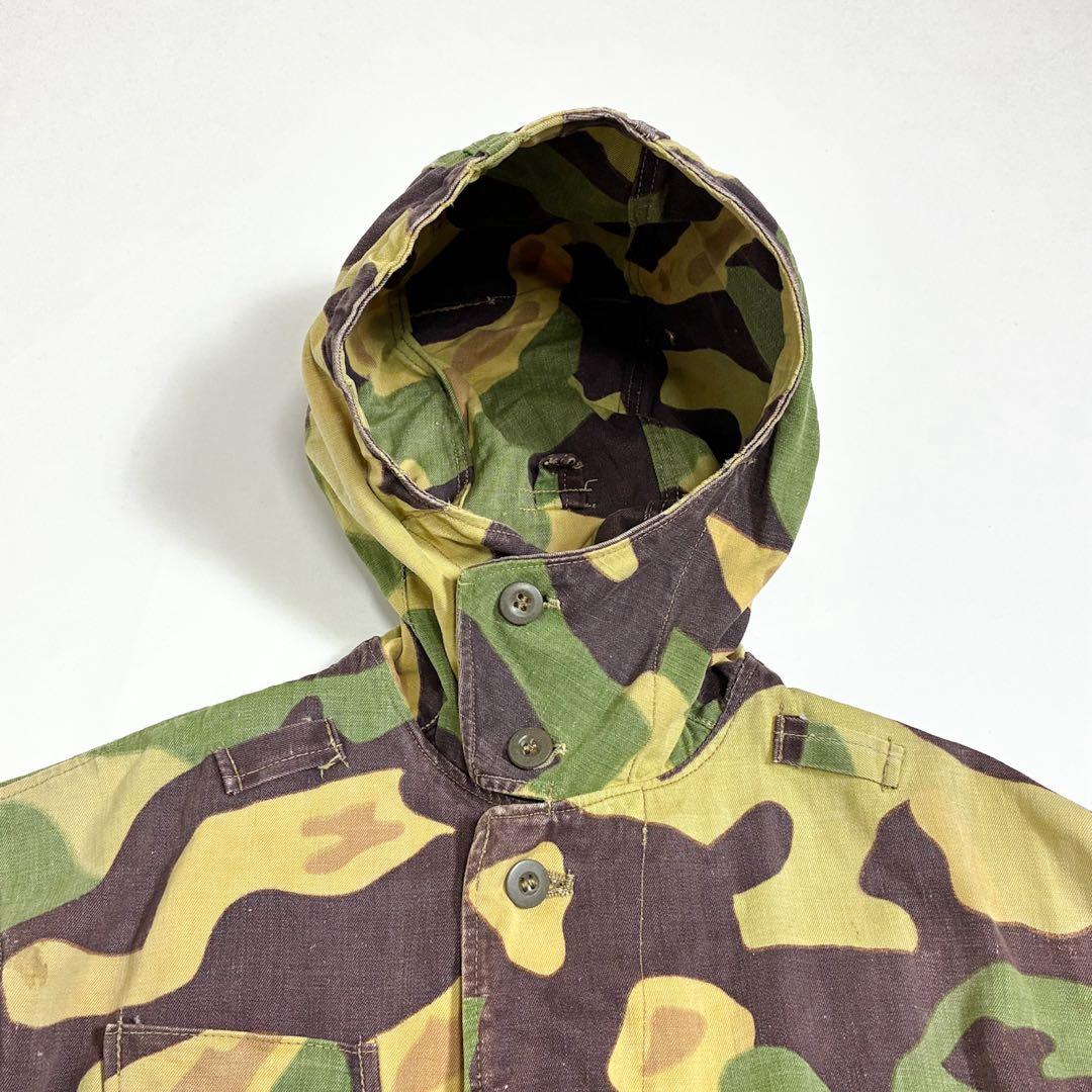 60s チェコスロバキア軍 サラマンダーカモ ミリタリージャケット パーカー2B