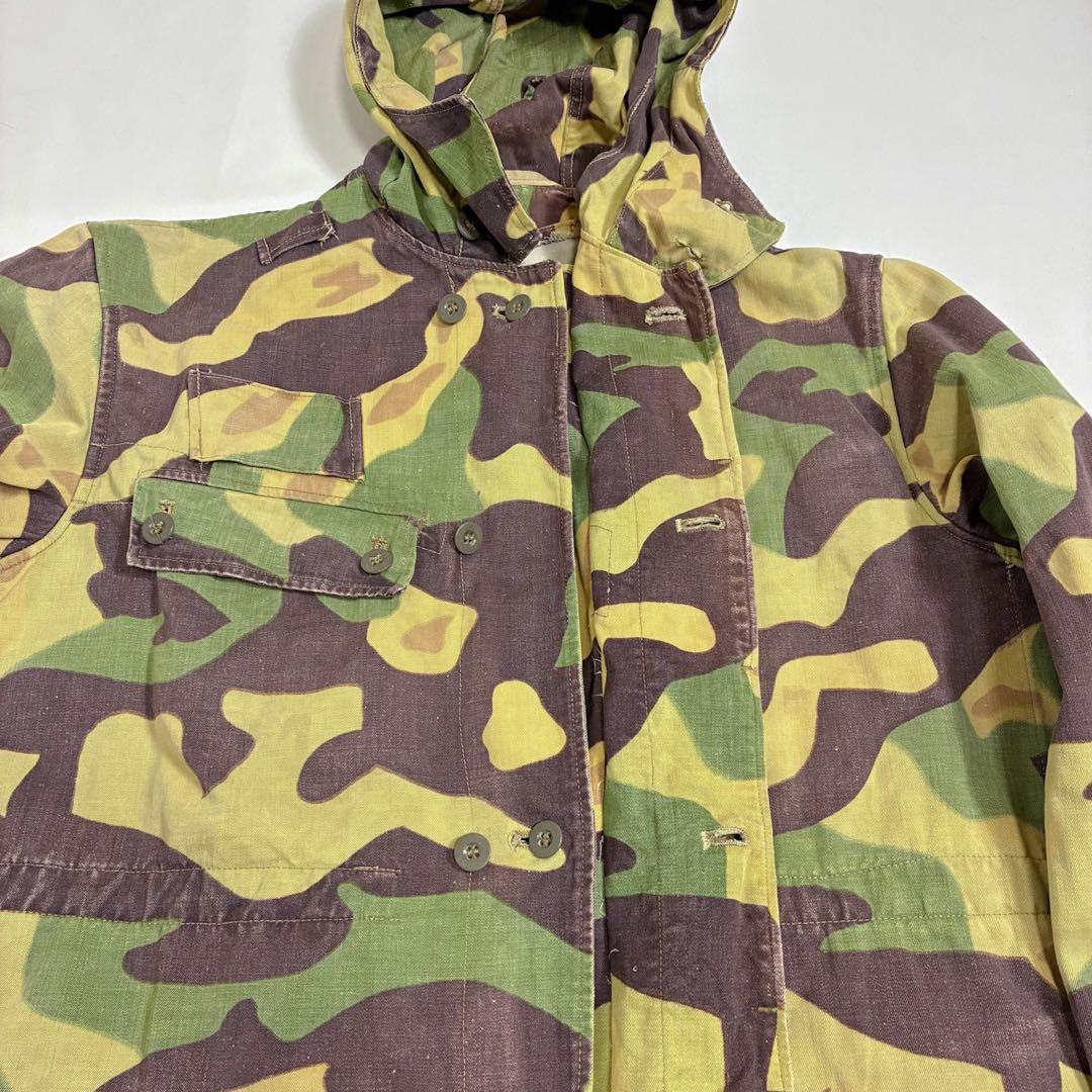 60s チェコスロバキア軍 サラマンダーカモ ミリタリージャケット パーカー2B