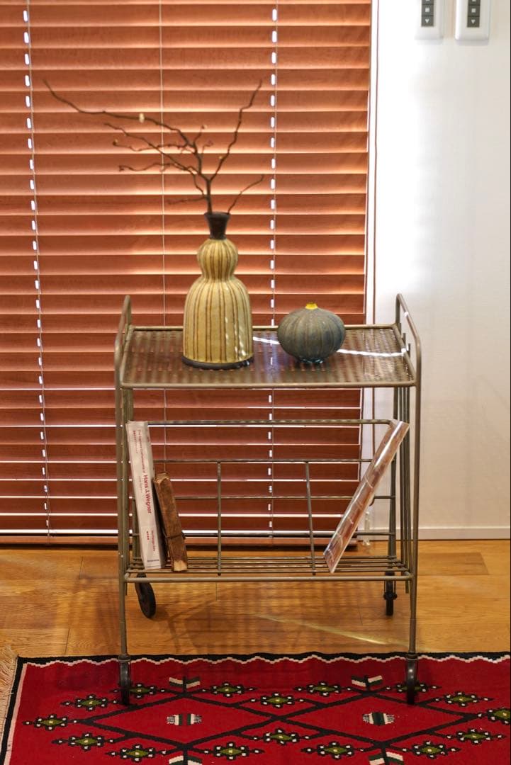 マシューマテゴ風ヴィンテージスチールラック