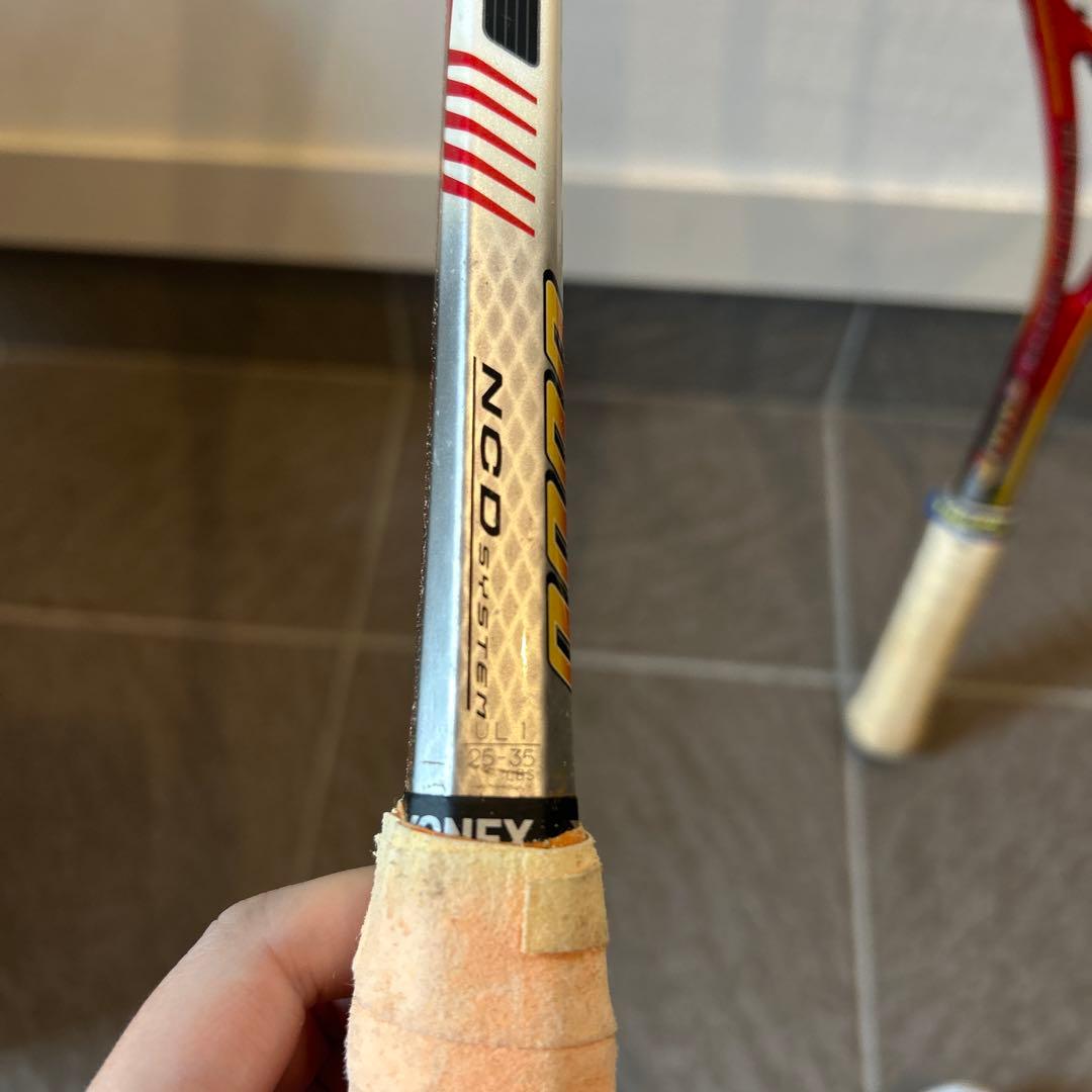 YONEX ソフトテニスラケット3本