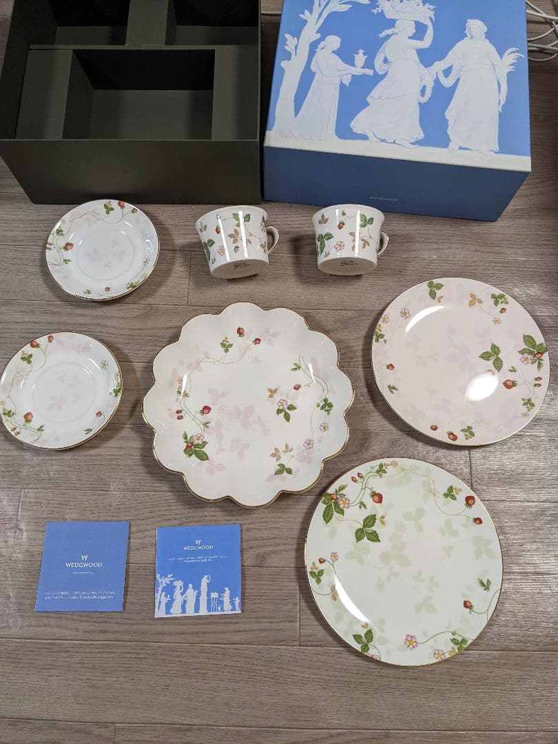 新品　ウェッジウッド ワイルドストロベリー　パステル　
