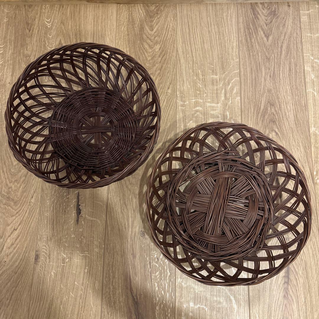 ぽん　わらびかご　おまとめ